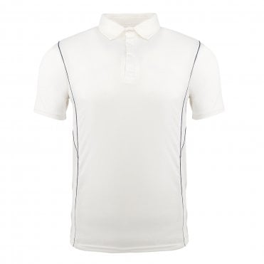 Zenith Match Day Cricket Shirt - Navy Piping