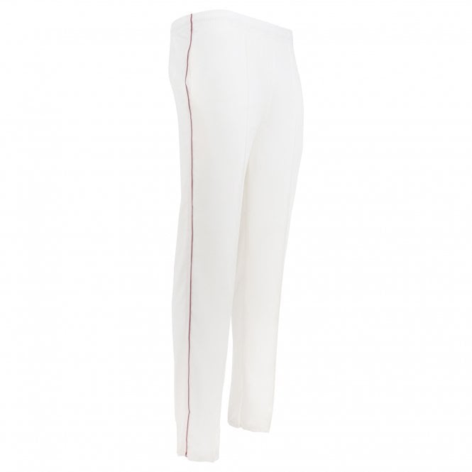 Optimum Cricket Zenith Match Day Cricket Trousers - Maroon Piping