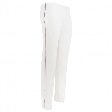 Zenith Match Day Cricket Trousers - Maroon Piping