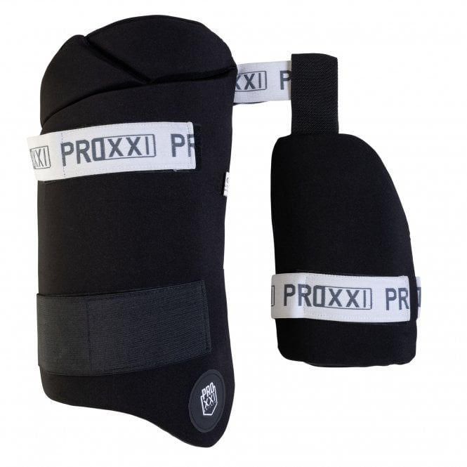 Pro XXI Cricket Combi Thigh Pads Black