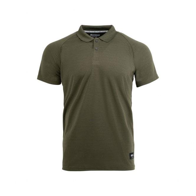 Pro XXI Cricket Khaki Green Polo Shirt