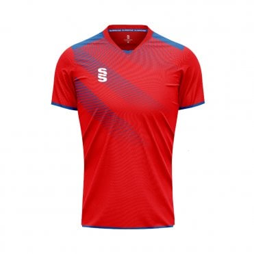 Slice Round Neck Short Sleeve Shirt