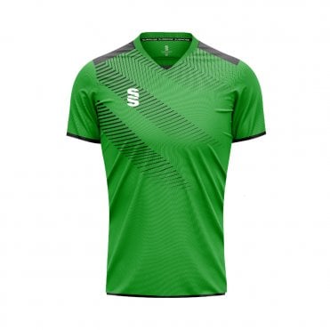 Slice Round Neck Short Sleeve Shirt