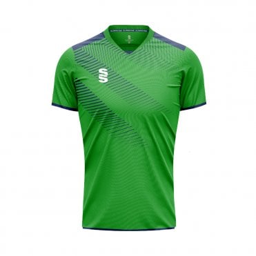 Slice Round Neck Short Sleeve Shirt