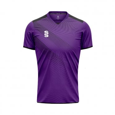 Slice Round Neck Short Sleeve Shirt