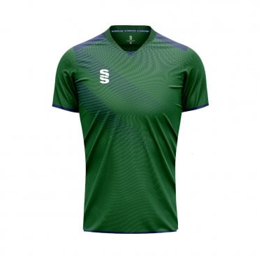 Slice Round Neck Short Sleeve Shirt